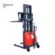 1000KG Load Capacity Semi Electric Pallet Stacker 1400mm Turning Radius