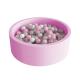 Inside Diameter 85cm Pink Foam Activity Ball Pit Support OEM ODM