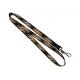 Black J Hook Accessories Related Dye Sublimation Lanyards Gradually Changing Color Logo