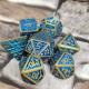 For Dungeon And Dragon Made Dice Sets pokemon card Metal Dice Polyhedral