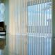 89mm Blackout Window Vertical Blinds Fabric Polyester Material For Hotel