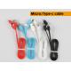 Micro 1m TPE Usb Data Extension Cable Multi Functional For Sync Data / Charging