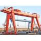 Workshop Double Beam Driven Gantry Crane 10 Ton With Electric Trolley