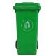 50,100,120, 240 litre small PLASTIC green recycling wheelie bin storage for