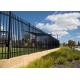 Hot sale ornamental steel fence( factory ,ISO 9001 certificate