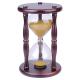 2 hour 5 30 minut wooden desktop hourglass timer  pendulum home office desktop set decorative sand timer hourglass