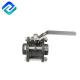 Carbon WCB Ball Valve Stainless Steel 304 Flange Type 450F