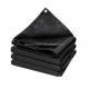 Coated Sun Resistant PE Black Tarpaulin for Cars Wear-Resistant Water-Proof Dust-Proof