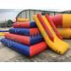 OEM Inflatable Water Park Equipment / PVC Tarpaulin Blow Saturn Water Toy With Slide