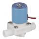 24VDC Small PP Electric Solenoid Valve For RO System 1/4 Inch Direct Acting