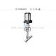 DN50  SS316L Pnuematic Angle Seat  Valve with IL TOP for regulating