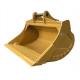 800 Mm Excavator Ditch Bucket With Double Bevel Cutting Edge And High Strength Steel