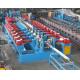 4mm Thickness Galvanized Steel C Z Purlin Roll Forming Machine with Gearbox transmission 17 steps of forming