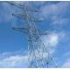 Transmission Line Electric Power Lattice Steel Tower Q235B
