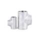 Stainless Steel 304 Pipe Fitting Forging Thread Equal Tees Customizable and Durable