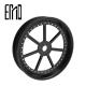INCA Customization Motorcycle Accessory LG-5 Front and rear wheel customized Black six spoke style