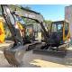 5790KG Used Volvo Excavator EC80D Pre Owned Excavator Yellow And Gray
