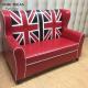 England Commercial Booth Seating Leather Modern Restaurant Banquette Seating Bench