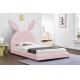 90x200Cm Upholstered Platform Bed Frame