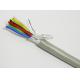 Mylar Screened Cable Stranded Tinned Copper Conductor in Gray Jacket for Security