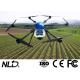6 Rotors Agriculture Fertilizer Drone 2000m For Spraying