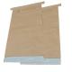 25kg 20kg Multiwall Paper Sewn Open Mouth Bags Food Grade Brown For Coconut