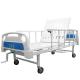 Economic Single Function Adjustable Medical Clinic Furniture Metal Folding Manual Patient Hospital Bed Manufacturers