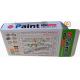 Fancy Cardboard Office Paper Box , Multi Color Painting Marker Pen Packaging Box