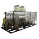 Portable desalination plant for sea water treatment