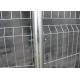 Galvanized And Pvc Coated Double Wire Welded Wire Mesh Fence 50x50mm