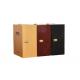 2 Bottle Wooden Wine Box Sets Box With Accessories , Wine In Wooden Cases