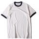 Simple cheap blank crewneck short sleeve plain cotton wholesale tagless t shirts