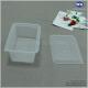 Clear Bento Lunch Boxes With Lids -Microwave Recyclable Food Containers-Food Grade PP Plastic Food Take Out Containers