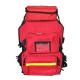 First Aid Supplies Red Packback Emergency Bag for outdoor