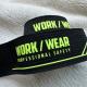 Wear-Resistant Elastic Band High-Stretch With Printed Silicone Logo Washedable