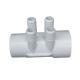 Water Manifold 2-4*3/4 Pipe Fittings Underground Massage bath Four Way Plumbing Connector
