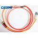 Mode Conditioning Duplex Fiber Optic Patch Cable 50 / 125um LC To FC For FTTB