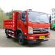 Euro V Dongfeng 4x2 Middle Duty Dump Truck EQ3180G For Peru