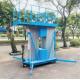 Aluminum Alloy Hydraulic Loading Platform 250kg Vertical Material Handling Lifts