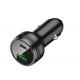 2 Ports 45W Dual  Type C USB Car Charger Fast Charging  Power Adapter