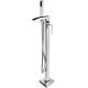 One Lever Floor Standing Bath Shower Mixer 0.5-3.0 Bar Pressure T8850