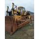 D10N Used Caterpillar Bulldozer 3412 engine 57T weight with Original Paint and air condition for sale