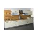 White Medium Density Kitchen Sample Cabinet