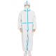 Fiberglass Free Disposable Coverall Suit , Anti Static Disposable Workl Overalls