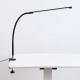 Dimmable USB Led Clip Desk Lamp for Modern Study and Reading in BLACK/NICKLE PLATING