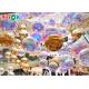 Gold And Silver 2.5m Waterproof Inflatable Mirror Ball For Party