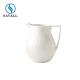 LFGB Porcelain White Teapot Ceramic Teapot Tableware Accessories