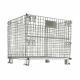 Silver Lockable Folding 50*50mm 1500KG Collapsible Metal Cage