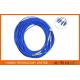 Duplex Fiber Optic LC - LC Single mode Patch Cord , Fiber Patch Cable Duplex