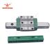 Auto Cutter Parts Linear Slide Block Linear Guideway For Q25 1000H #11